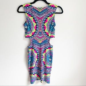 Mara Hoffman Swim Coverup Dress with Side Cutouts